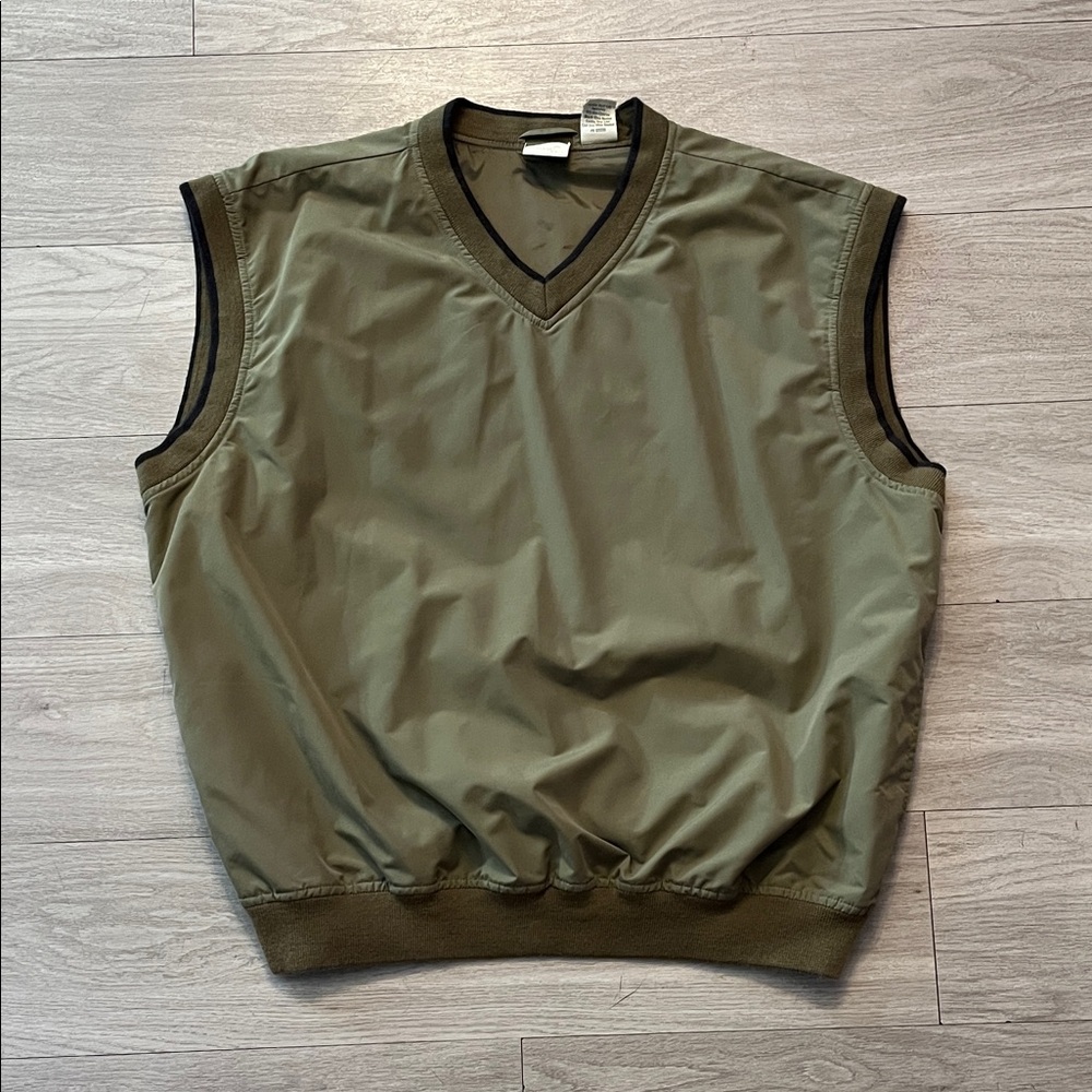 Allegheny Trail Men’s Vintage Olive Green Sleeveless Vest